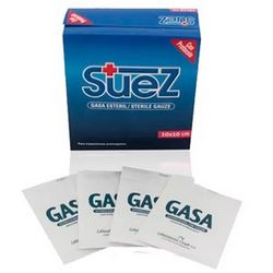 Gasa estéril 10 x 10 cm. x 80 un.